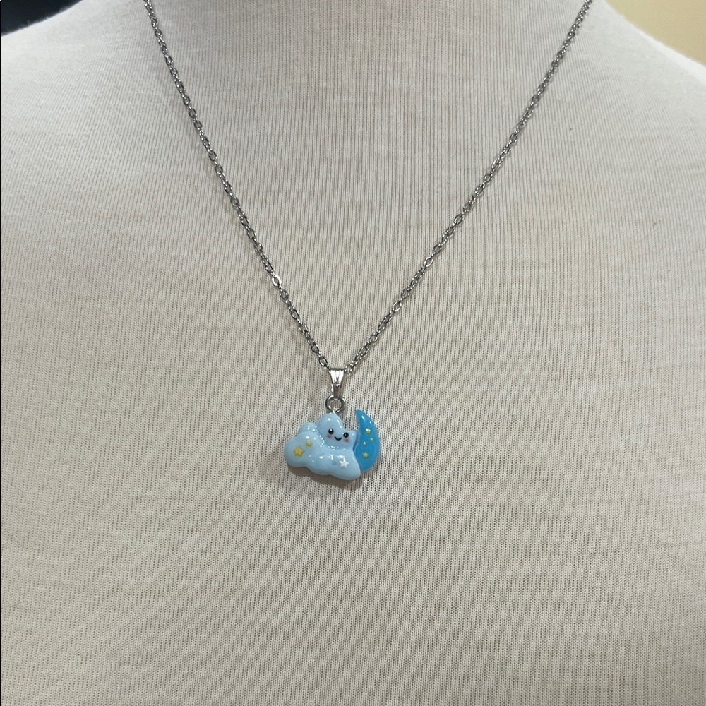 Cute Cloud Pendant Necklace